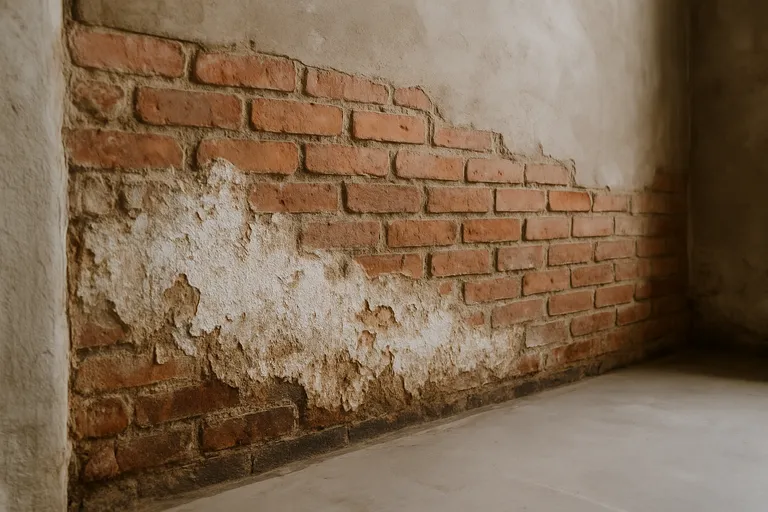 De oorzaken van opstijgend vocht